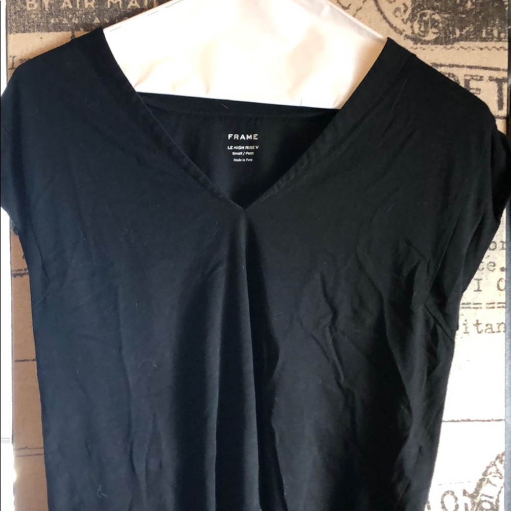 Frame v neck t shirt
